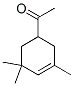 1-(3,5,5-trimethyl-3-cyclohexen-1-yl)ethan-1-one  结构式