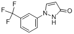 1-[2,6-DICHLORO-4-(TRIFLUOROMETHYL)PHENYL]-1,2-DIHYDRO-3H-PYRAZOL-3-ONE 结构式