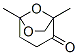 6,8-Dioxabicyclo[3.2.1]octan-2-one,  1,5-dimethyl- 结构式