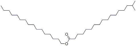 hexadecyl 16-methylheptadecanoate 结构式