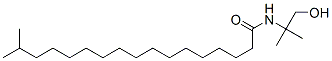 N-(2-hydroxy-1,1-dimethylethyl)isooctadecan-1-amide 结构式