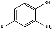 2-氨基-4-溴苯硫酚 结构式