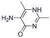 4(1H)-Pyrimidinone, 5-amino-2,6-dimethyl- (9CI) 结构式