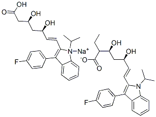 氟伐他汀杂质 结构式