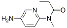 Propanamide,  N-(5-amino-2-pyridinyl)-N-methyl- 结构式