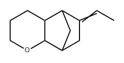 9-乙亚基-3-氧杂三环[6,2,1,O2,7]十一烷 结构式