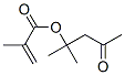 1,1-dimethyl-3-oxobutyl methacrylate 结构式