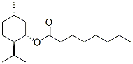 (1alpha,2beta,5alpha)-2-isopropyl-5-methylcyclohexyl octanoate 结构式