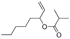 1-vinylhexyl isobutyrate 结构式