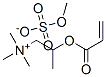 trimethyl-2-[(oxoallyl)oxy]propylammonium methyl sulphate 结构式