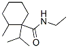 N-ethyl-1-(isopropyl)-2-methylcyclohexanecarboxamide 结构式