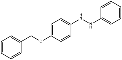 1-phenyl-2-[4-(phenylmethoxy)phenyl]hydrazine 结构式