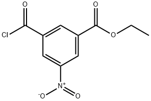 ethyl 3-(chlorocarbonyl)-5-nitrobenzoate  结构式