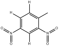 2,4-二硝基甲苯-3,5,6-D3 结构式