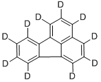 荧蒽-D10 结构式