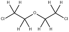 1-氯-2-(2-氯-1,1,2,2-四氘乙氧基)-1,1,2,2-四氘乙烷 结构式