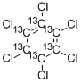 六氯苯13C6 结构式