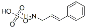 cinnamylammonium hydrogen sulphate 结构式
