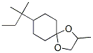 8-(1,1-dimethylpropyl)-2-methyl-1,4-dioxaspiro[4.5]decane 结构式