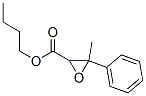 butyl 3-methyl-3-phenyloxirane-2-carboxylate 结构式