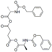N-[(benzyloxy)carbonyl]-L-alanine succinic anhydride 结构式
