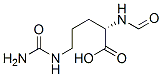 N5-(aminocarbonyl)-N2-formyl-L-ornithine 结构式