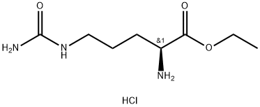 L-瓜氨酸乙酯盐酸盐 结构式