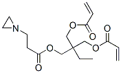2,2-bis[[(1-oxoallyl)oxy]methyl]butyl aziridine-1-propionate 结构式