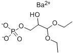 DL-甘油醛缩二乙醇-3-磷酸一钡盐 结构式