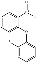 2-氟苯基-2`-硝基苯基醚 结构式