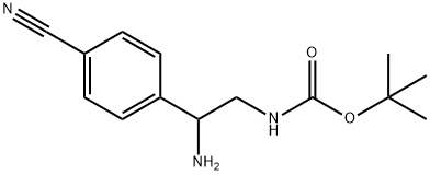 [2-AMINO-2-(4-CYANO-PHENYL)-ETHYL]-CARBAMICACIDTERT-BUTYLESTERHYDROCHLORIDE