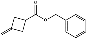 3-甲基烯环丁烷甲酸苄酯 结构式
