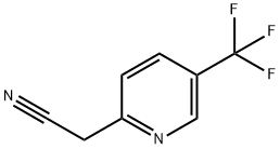 5-(三氟甲基)吡啶-2-基]乙腈 结构式