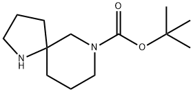 7-BOC-1,7-二氮杂-[4.5]癸烷 结构式