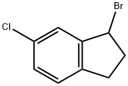 1-溴-6-氯-2,3-二氢-1H-茚 结构式