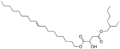 4-(2-ethylhexyl) 1-(octadec-9-enyl) malate  结构式