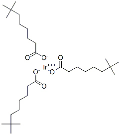 iridium(3+) neodecanoate  结构式