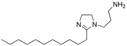 4,5-dihydro-2-undecyl-1H-imidazole-1-propylamine 结构式