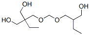 2-ethyl-2-[[[2-(hydroxymethyl)butoxy]methoxy]methyl]propane-1,3-diol 结构式