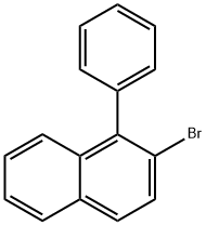 2-溴-1-苯基萘 结构式
