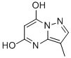 3-METHYLPYRAZOLO[1,5-A]PYRIMIDINE-5,7-DIOL 结构式