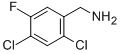 2,4-二氯-5-氟苄胺 结构式
