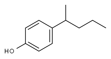 4-(1-METHYLBUTYL)PHENOL 结构式