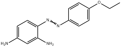 對乙氧-2,4-二胺基偶氮苯 结构式