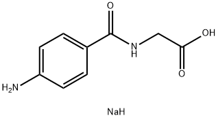 4-氨基马尿酸钠盐 结构式