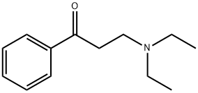 3-二乙胺基苯丙酮 结构式