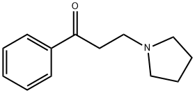 1-苯基-3-吡咯烷基-1-氨基酮 结构式