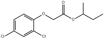 2,4-Dichlorophenoxy-1-methyl propanoate 结构式