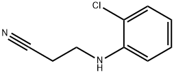 3-((2-Chlorophenyl)amino)propanenitrile