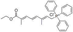 (8-ethoxy-3,7-dimethyl-8-oxo-2,4,6-octatrienyl)triphenylphosphonium chloride 结构式